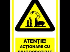 Indicator pentru actionare cu brat robotizat